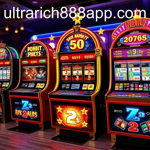 Exploring the Allure of Slot Machines on Ultrarich888: A Spin on Digital Entertainment