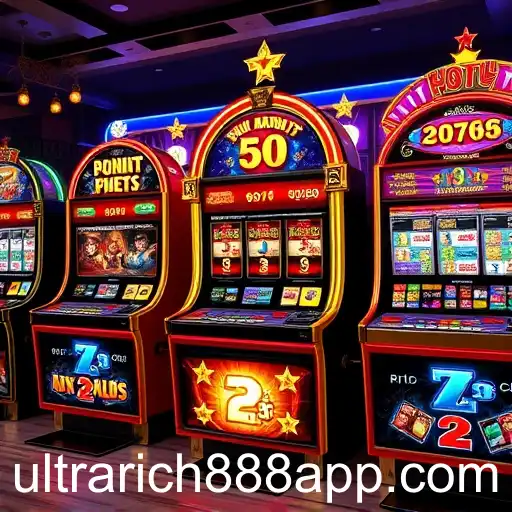 Exploring the Allure of Slot Machines on Ultrarich888: A Spin on Digital Entertainment